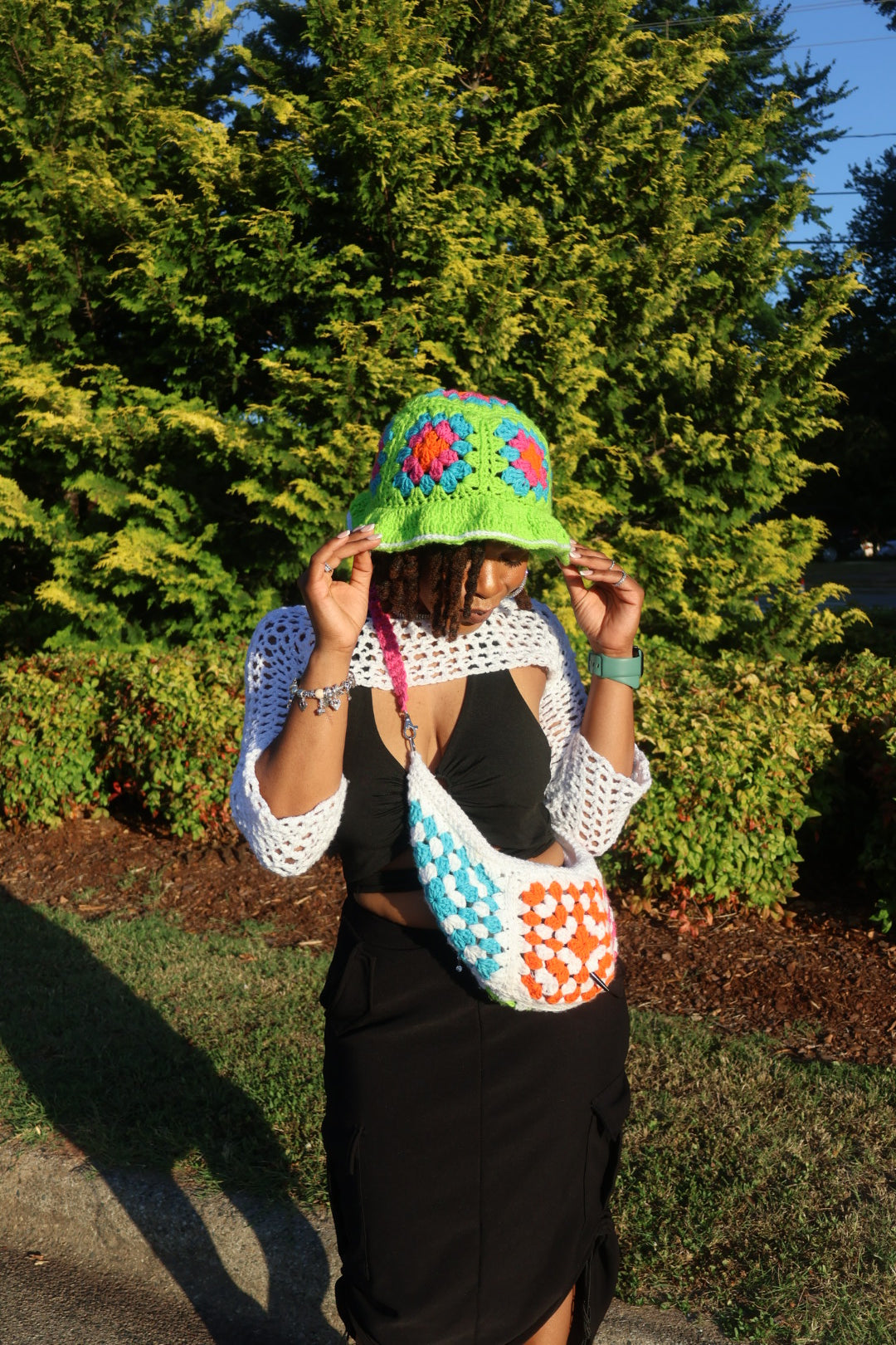 GRANNY SQUARE HATS!